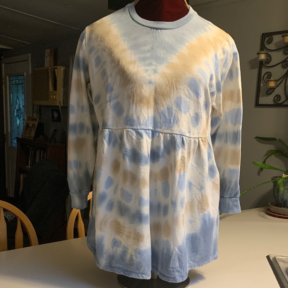 Rue21 Cozy Collection Tye Dye Sweatshirt Tunic Top